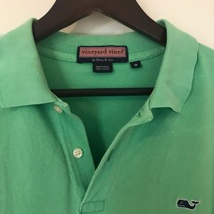 Men’s Vineyard Vines Green Polo
